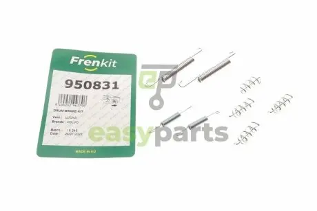 Комплект пружинок колодок ручника Volvo V70/S60/S80/XC70 II 97-12 FRENKIT 950831