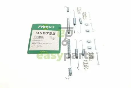 Комплект пружинок колодок ручника Fiat Ducato 94- (254x57) FRENKIT 950753