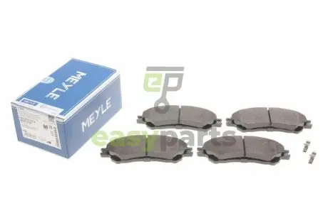 Колодки гальмівні (передні) Suzuki SX4 S-Cross 13-/Vitara 15- MEYLE 025 259 7916