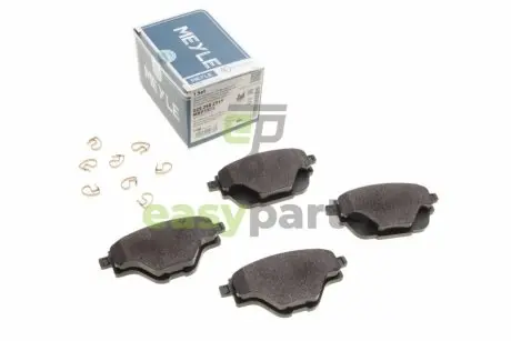 Колодки гальмівні (задні) Citroen C4/Peugeot 308 13-/3008/5008 16-/508 18- MEYLE 025 258 2717