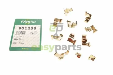 Планка супорта (переднього) прижимна (к-кт) Toyota Hiace 95-12 (Aisin) FRENKIT 901238