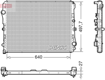 Радиатор MERCEDES GLC/E/S \'\'16>> DENSO DRM17116