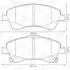 Тормозные колодки передние Toyota Auris, Avensis, Verso CHAMPION 572600CH (фото 3)