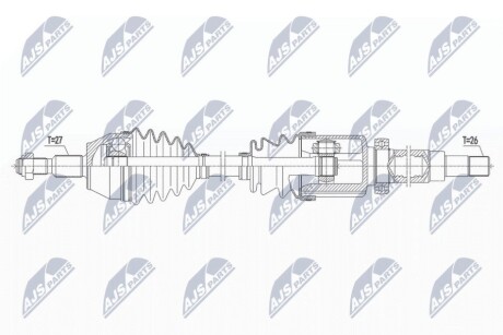 DRIVESHAFT NTY NPW-FR-149