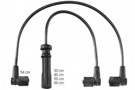 Комплект кабелiв запалювання CHAMPION CLS236