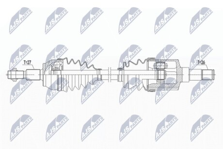 DRIVESHAFT NTY NPW-FR-147 (фото 1)