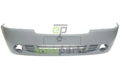 Бампер (передній) Opel Vivaro/Renault Trafic 06-14 (з отвором для протитуманних фар) Van Wezel 4395571
