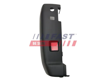 Угол бампера задний левый Fiat Ducato (14-) чёрный отражатель 180 Fas FAST FT90887G