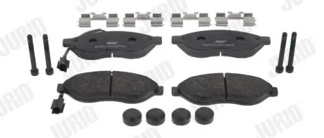 Гальмівні колодки передні Peugeot Boxer / Citroen Jumper / Fiat Ducato Jurid 573260J