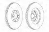 Тормозной диск CHAMPION 562239CH1 (фото 2)