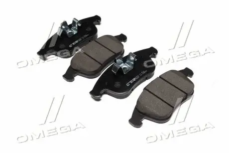 Колодки тормозов Renault Laguna 07-15 Latitude 10- Megane 08- SAMSUNG SM7 12-передн. (выр-во) CTR GK0987