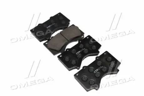 Колодки тормозов TOYOTA LAND CRUISER 100 4.2D J100 1998 - передн. (выр-во) CTR GK1075