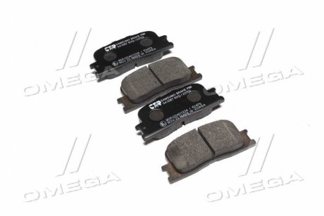 Колодки гальм TOYOTA CAMRY (V20), CAMRY (V30) задн. CTR GK1057