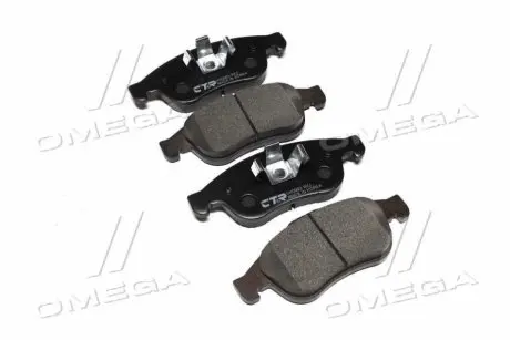 Колодки тормозов RENAULT DUSTER передн. (выр-во) CTR GK0983