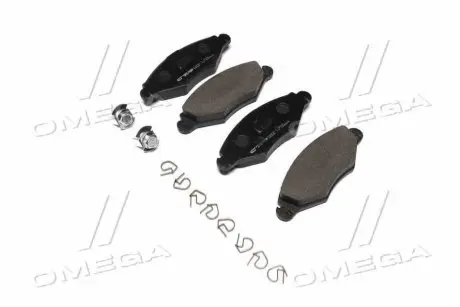 Колодки тормозов PEUGEOT 206 передн. (выр-во) CTR GK0858