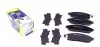 Колодки гальмівні (передні) Nissan Leaf (ZE0)/NV200 10-/NP300 Navara 04-/Chevrolet City Express 09- ICER 182003-200 (фото 1)