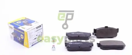 Колодки гальмівні (задні) Nissan Almera/Maxima 95-00/Primera 90-98/Sunny 90-95/Infiniti I30 97- ICER 140914-700
