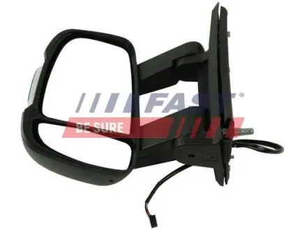 Зеркало среднее левое электр. Fiat Ducato (06-)(14-) с подогревом 8-PIN (FAST FT88270