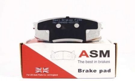 Колодки тормозные задние ASM FR256109 (фото 1)