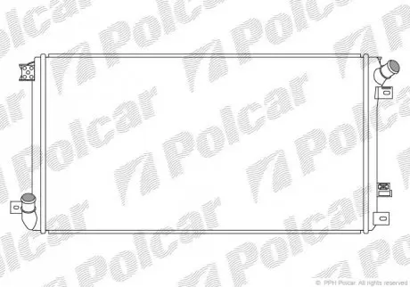 Радіатори охолодження Polcar 6043081X