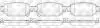 Колодки гальм. MAZDA 3/CX-3 BN/DK RR 16-/18- NiBK PN5819 (фото 1)