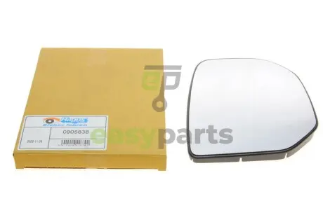 Скло дзеркала (з підігрівом) Citroen Berlingo/ Peugeot Partner 08- (R) Van Wezel 0905838
