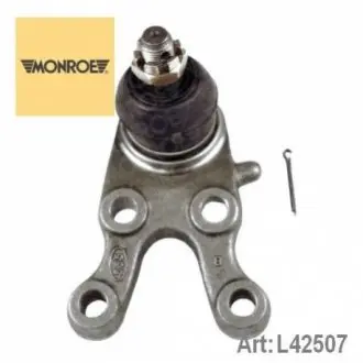 Опора шаровая передняя нижняя правая (с креплением) MITSUBISHI L200 96-11, PAJER MONROE L42507