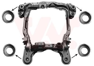 Підрамник передній HYUNDAI TUCSON/ KIA SPORTAGE 04>10 Van Wezel 8267690