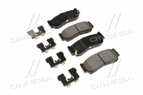 Фото колодки тормозные задние дисковые Hyundai Santa Fe 06- (выр-во Mobis) Hyundai/Kia/Mobis 583022BA20 Колодки тормозные задние дисковые Hyundai Santa Fe 06- (выр-во Mobis) Hyundai/Kia/Mobis 583022BA20