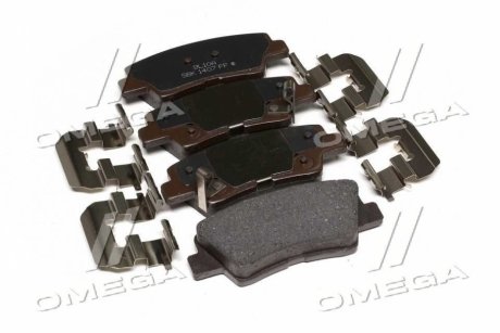 Колодки тормозные дисковые задние Sonata 04- (выр-во) Hyundai/Kia/Mobis 583023KA31 (фото 1)