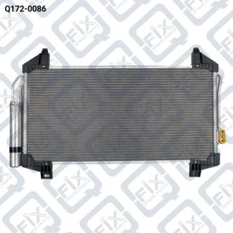 Радіатор кондиціонера Q-fix Q172-0086