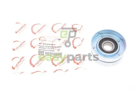 Ролик генератора Ford Transit V347 2.2TDCI 11- (65x29x17)(натяжний) ROTWEISS RWS3320