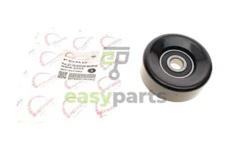 Ролик генератора Ford Connect 1.8D/TDCI 02- (+AC) (паразитний) ROTWEISS RWS3254