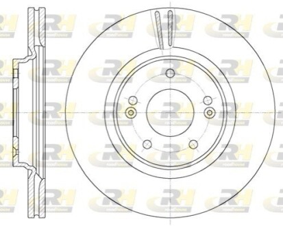 Гальмівний диск ROADHOUSE 61781.10