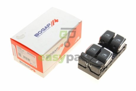 Кнопка склопідіймача (L) Audi A6/Q3 10-18 (блок) BOGAP A7339106 (фото 1)