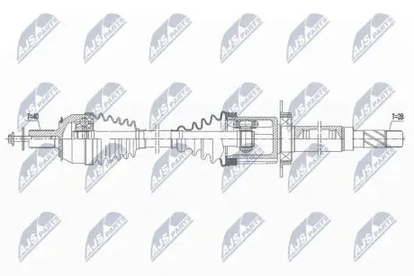 ПОЛУОСЬ NTY NPW-VV-145