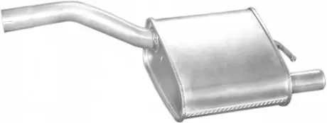 Задний. глушитель,выхлопная сист. 4MAX 02190108388P