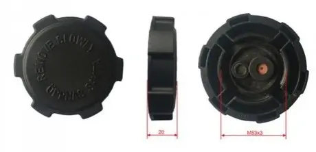 Фото 1 - крышка расширительного бака THERMOTEC DBSC003TC Крышка расширительного бака THERMOTEC DBSC003TC (фото 1)