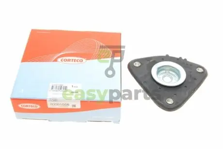 Опора амортизатора перед. Ford Focus/Mazda 3/Volvo C30/S40 II/V50/C70 03- (без підшипника) CORTECO 80001566