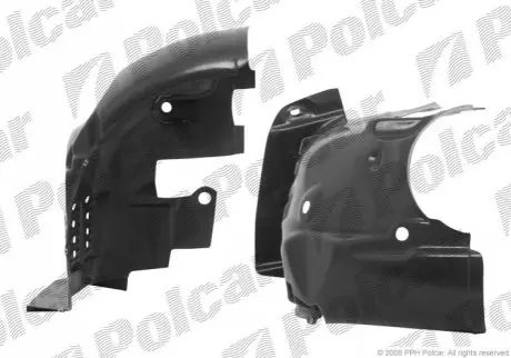 Подкрылок правый Polcar 6007FP-3