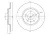 Гальмівний диск задн. Q5/A4/A6/A6/A7/A5/Q5/A4 08- CIFAM 800-1032C (фото 1)