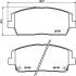 Гальмівні колодки дискові перед. Hyundai Santa Fe Kia Sorento 2.0D/2.2D/2.4 01.15- HELLA 8DB 355 040-011 (фото 4)