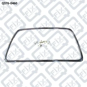 МОЛДИНГ БАМПЕРА ПЕРЕДНЬОГО (ХРОМ) Q-fix Q376-0460