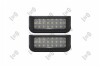 Лiхтар пiдсвiчування номерного знаку свiтлодiодний, 2 шт. Abakus L382100006LED (фото 1)