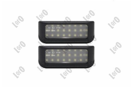 Фонарь подсветки номерного знака светодиодный, 2 шт.. Abakus L382100006LED (фото 1)