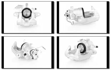 Гальмівний супорт лiв/зад Audi A3, Tt Seat Cordoba, Cordoba Vario, Ibiza Ii, Leon, Toledo Ii Skoda Octavia I Vw Bora, Golf Iv, New Beetle, Polo, Polo Classic 1.4-3.2 03.93-09.10 GH-Parts GH-454777V