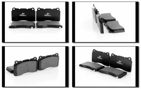 Гальмівні колодки дискові передні Mitsubishi Lancer/Subaru Impreza/Opel Insignia 2.0-2.8 00- GH-Parts GH-412705