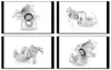 Гальмівний супорт зад. правий Citroen C4 Grand Picasso I, C4 Picasso I 1.6-2.0D 10.06-12.13 GH-Parts GH-451913H (фото 1)