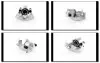 Супорт передній правий Opel Calibra A, Vectra B Saab 900 II, 9-3, 9-5 1.6-2.6 03.92-12.09 GH-Parts GH-433667H (фото 1)