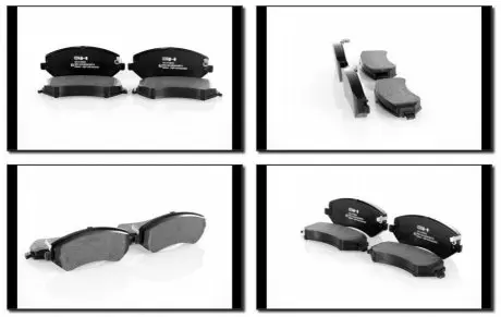 Колодки гальмiвнi переднi Chrysler Voyager III 01- Jeep Cherokee (KJ) 01- GH-Parts GH-410503